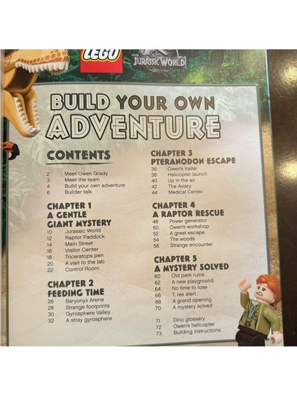 Lego Jurassic World Build Your Own Adventure 2020 Book. - Picture 3 of 3